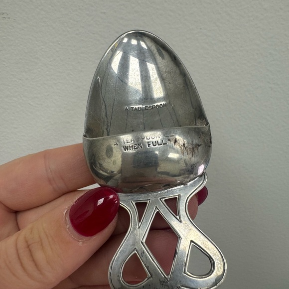 Antique Cartier Sterling silver large medicine spoon 43.7g - Picture 3 of 8